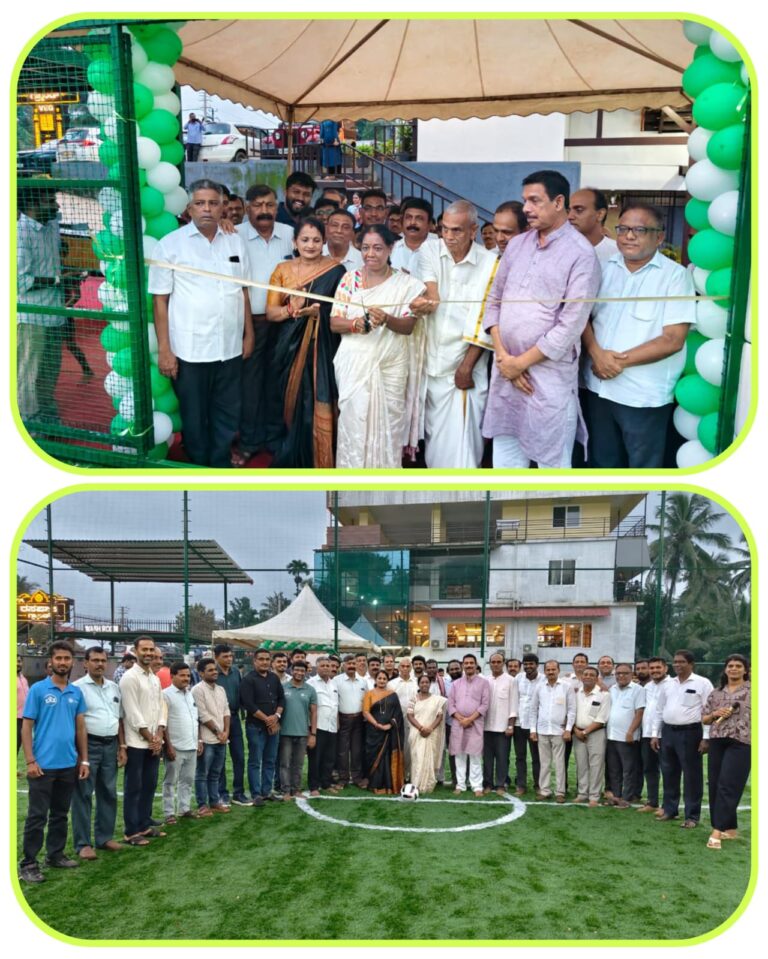 ಅರಂಬೂರು : ಟರ್ಫ್ ಗ್ರೌಂಡ್  ಲೋಕಾರ್ಪಣೆ