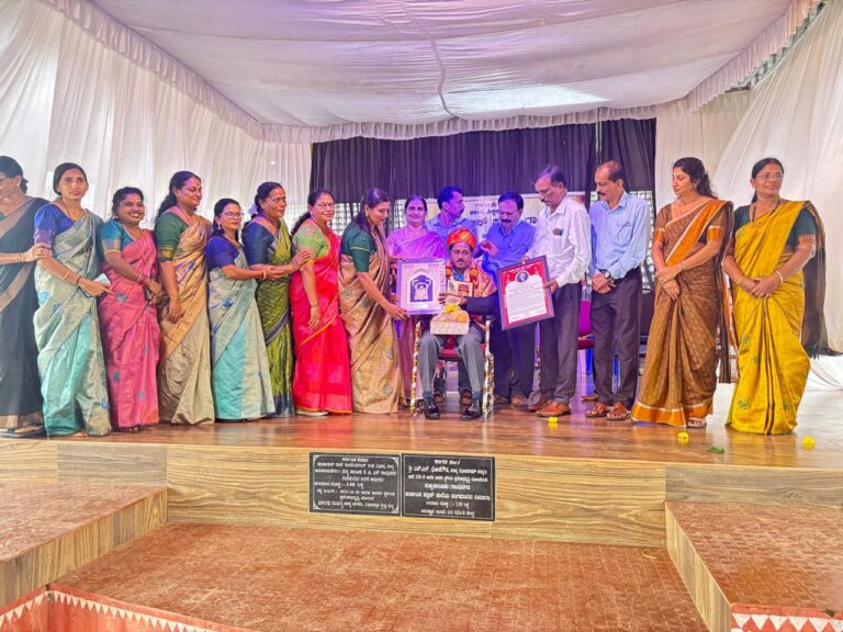ಚಿನ್ನಪ್ಪ‌ ಗೌಡರ ಶಿಕ್ಷಕ ವೃತ್ತಿ ಇತರ ಶಿಕ್ಷಕರಿಗೆ ಮಾದರಿ : ವೈ.ಎಸ್ ಹರಗಿ