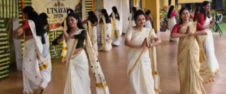 ನೆಹರೂ ಮೆಮೋರಿಯಲ್ ಕಾಲೇಜಿನಲ್ಲಿ ಸಂಭ್ರಮದ ಓಣಂ ದಿನಾಚರಣೆ: ಉತ್ಸವಂ 2026