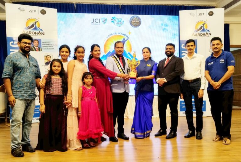 ಜೇಸಿಐ ಸುಳ್ಯ ಪಯಸ್ವಿಗೆ ಅರೋಹಣ -2026 ತರಬೇತಿ ಸಮ್ಮೇಳನದಲ್ಲಿ ಟಾಪ್ 4ನೇ ಘಟಕದೊಂದಿಗೆ ಹಲವು ಪ್ರಶಸ್ತಿಗಳ ಮನ್ನಣೆ