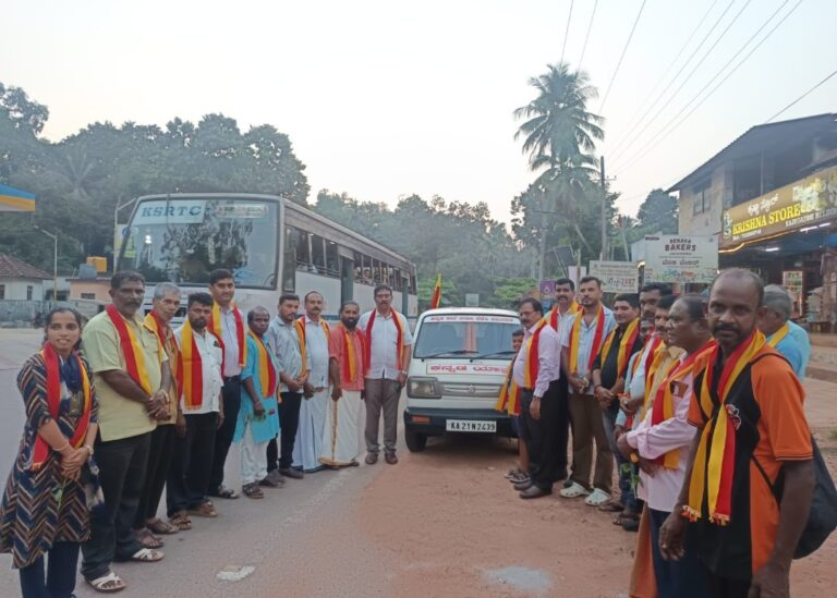 ಕನ್ನಡ ಶಾಲೆ ಉಳಿಸಿ ಬೆಳೆಸಿ ಅಭಿಯಾನದ ರಾಜ್ಯ ಕನ್ನಡ ಯಾತ್ರಾ ರಥಕ್ಕೆ ಜಾಲ್ಸೂರಿನಲ್ಲಿ ಭವ್ಯ ಸ್ವಾಗತ